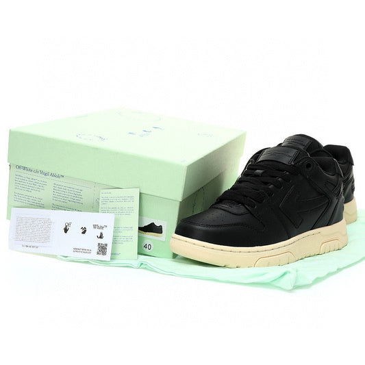 Off White Out Of Office Black Cream Sole