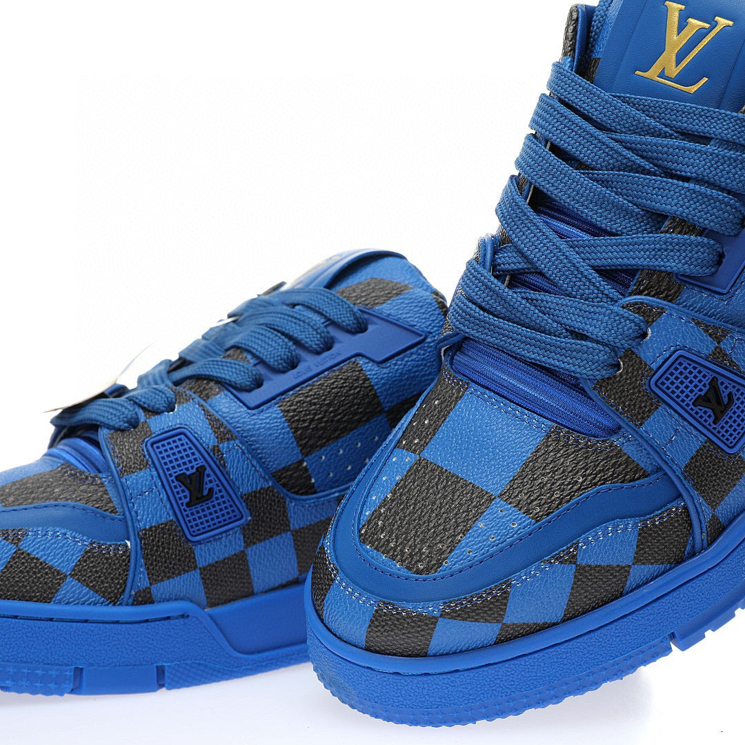 LV Trainer Blue Checkers