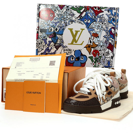 LV Skate Brown Snakeskin