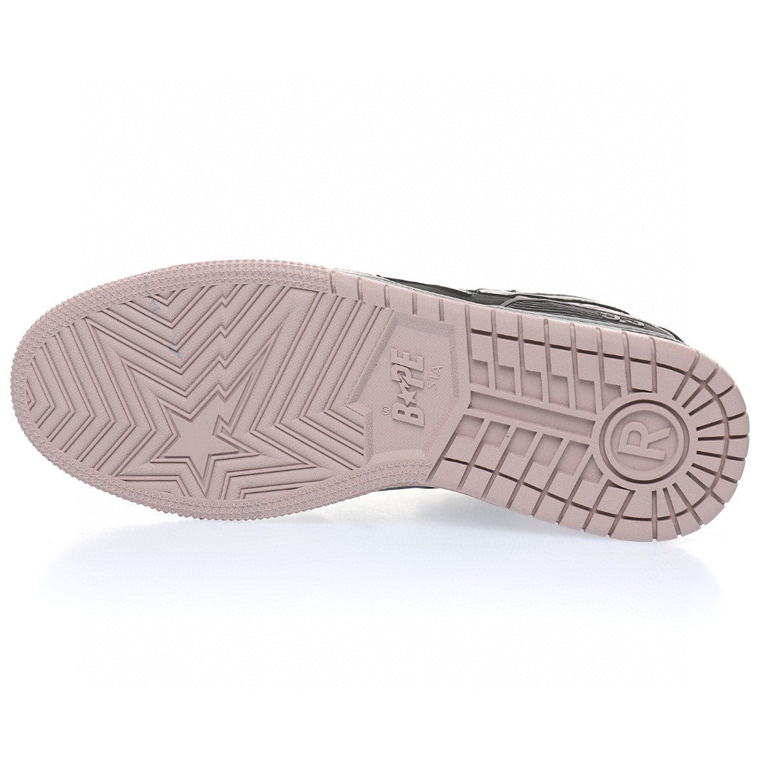 Bapesta Sk8 Sta Pink Black