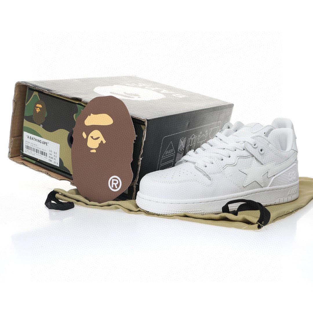 Bape Sk8 Sta Triple White