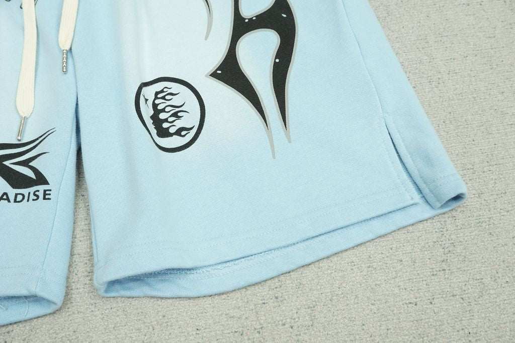 Hellstar Sky Blue Shorts