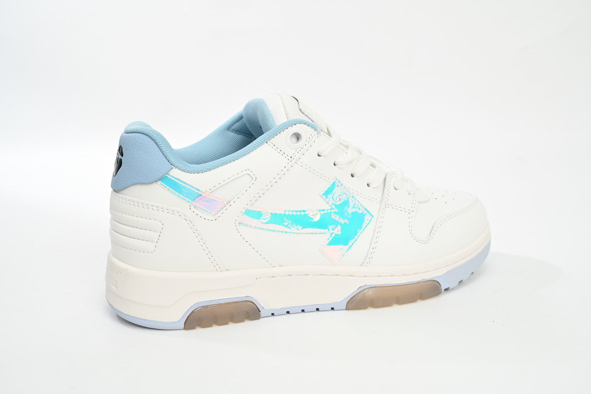 Off White Out Of Office Blue White Blue Discoloration