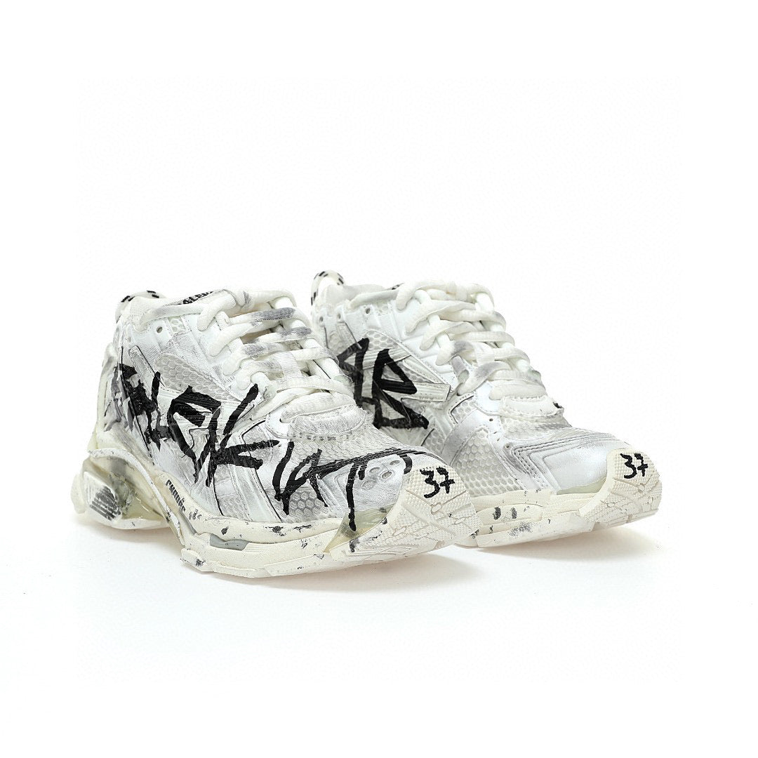 BB Runners "BB" White