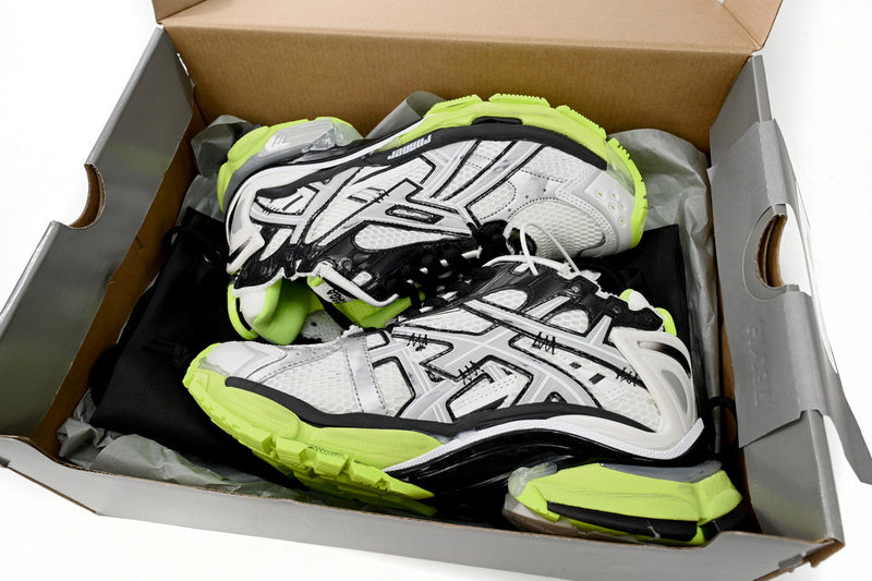 BB Runners White & Neon