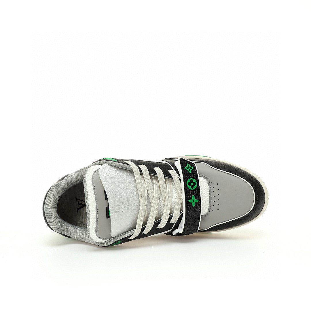 LV Trainer Sneaker Green