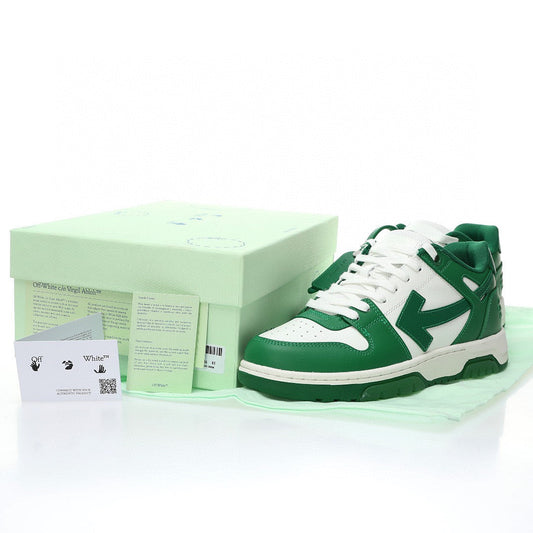 Off White Out Of Office Forest Green