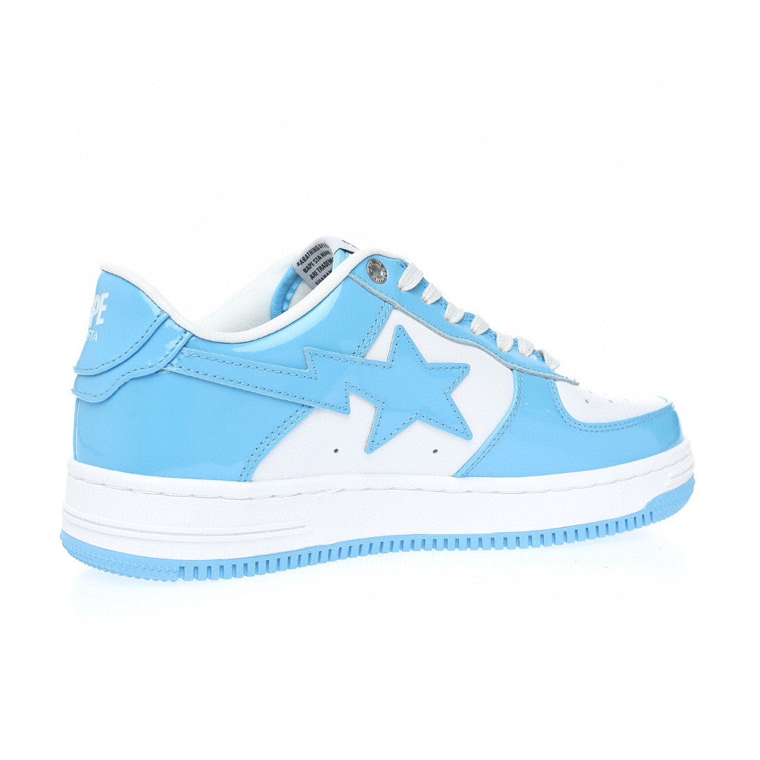 Bapesta Patent Leather Baby Blue