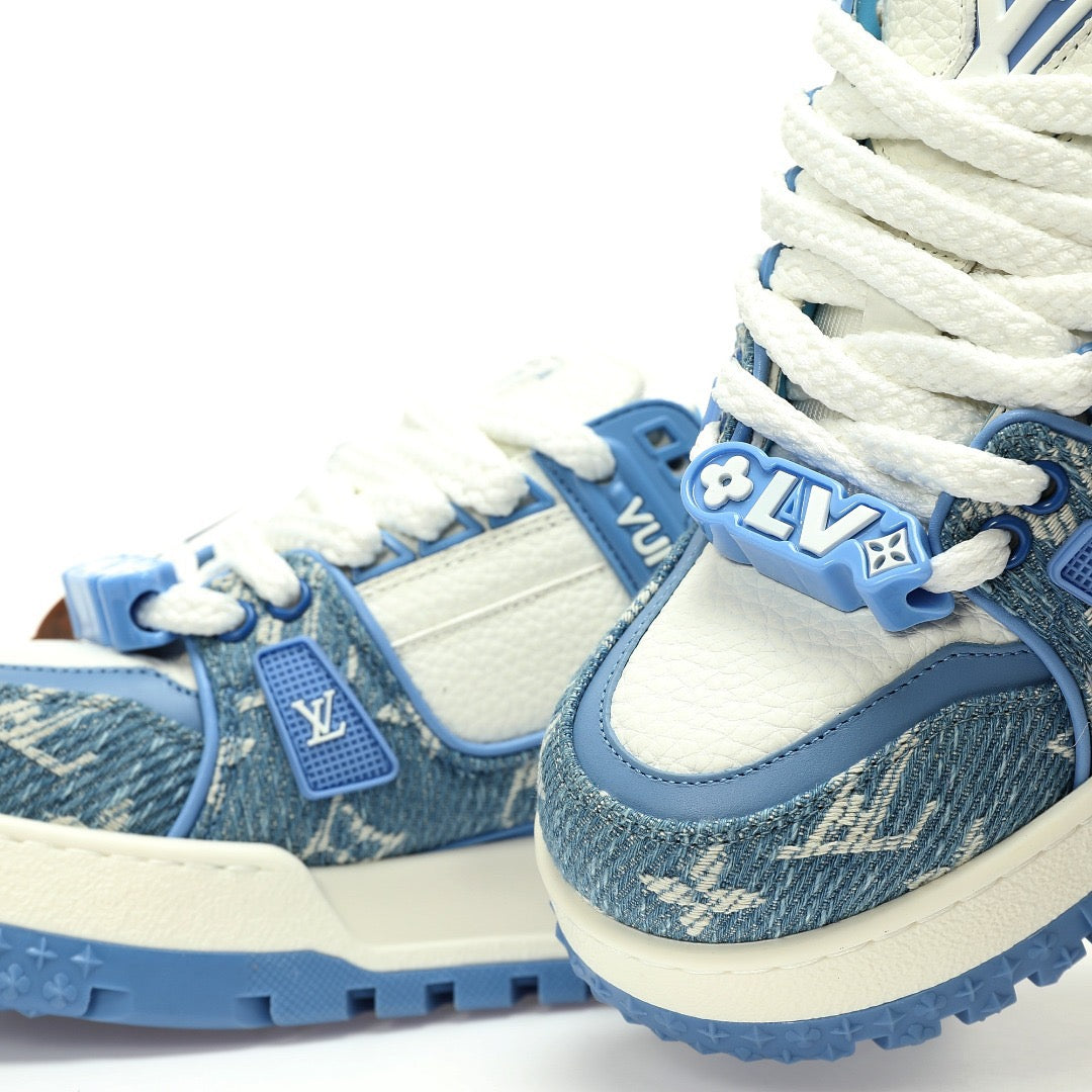 LV Trainer Chunk Denim