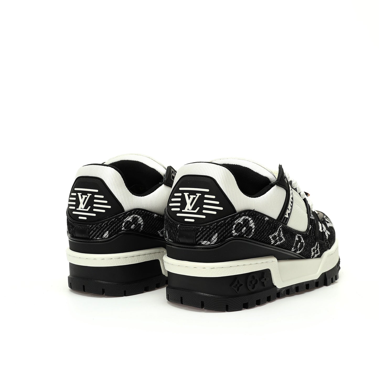 LV Trainers Chunk Denim