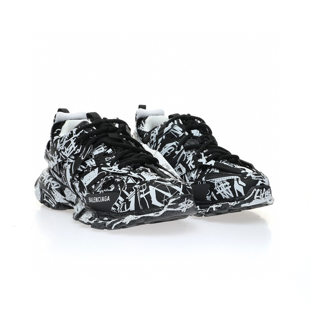 Balenciaga Track Black Doodles