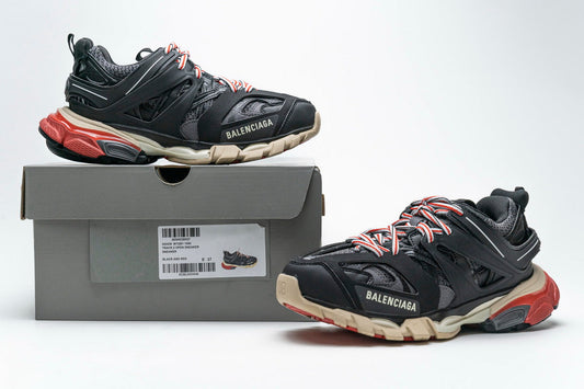 Balenciaga Track Black Red
