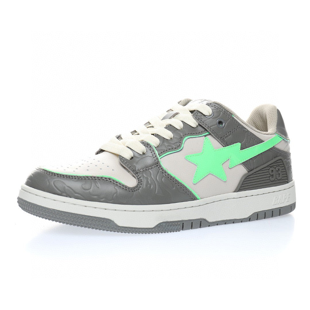 Bapesta Sk8 Sta Grey Green