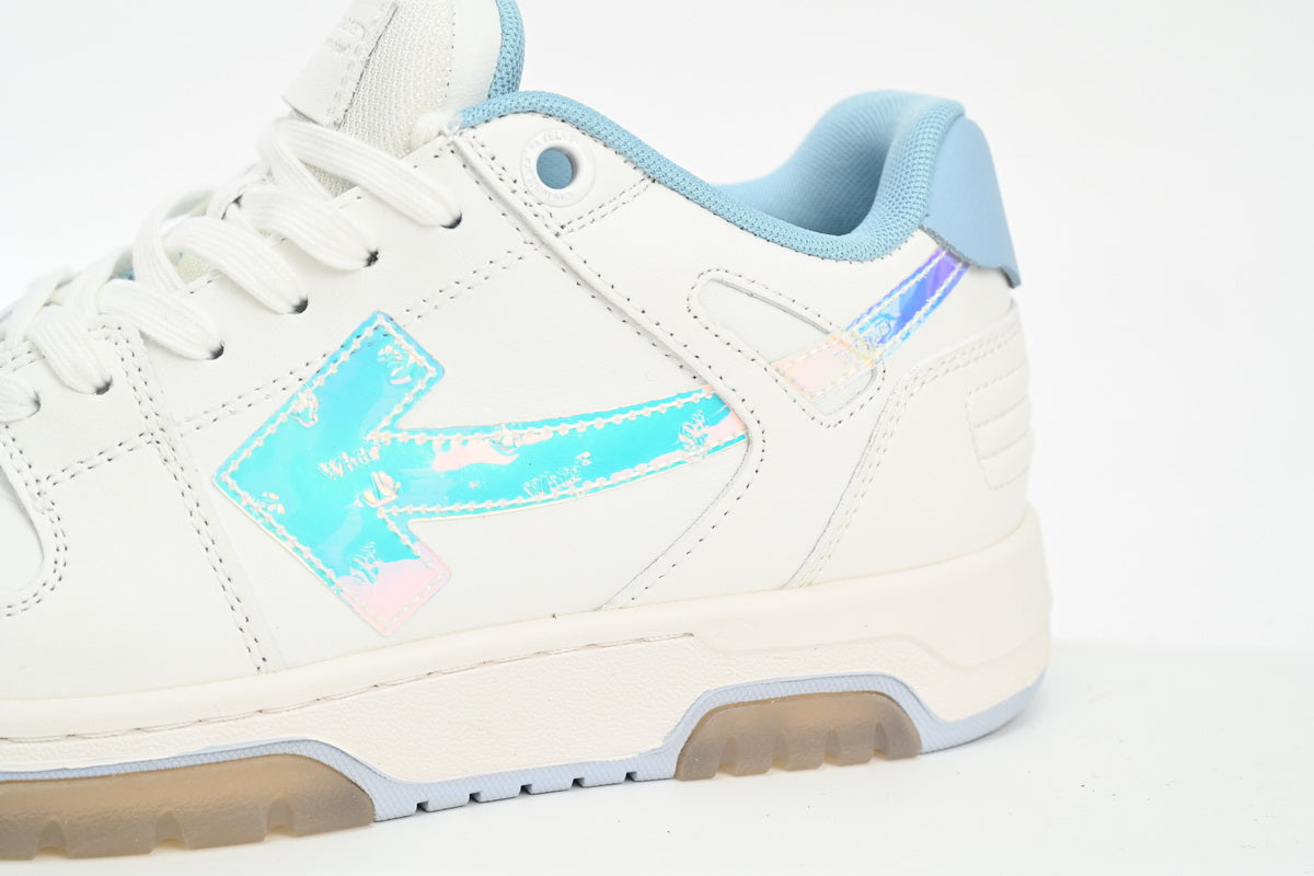 Off White Out Of Office Blue White Blue Discoloration