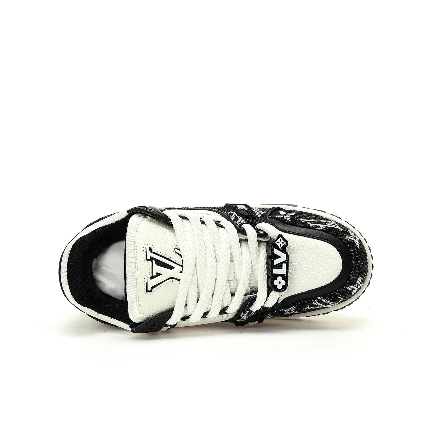 LV Trainers Chunk Denim