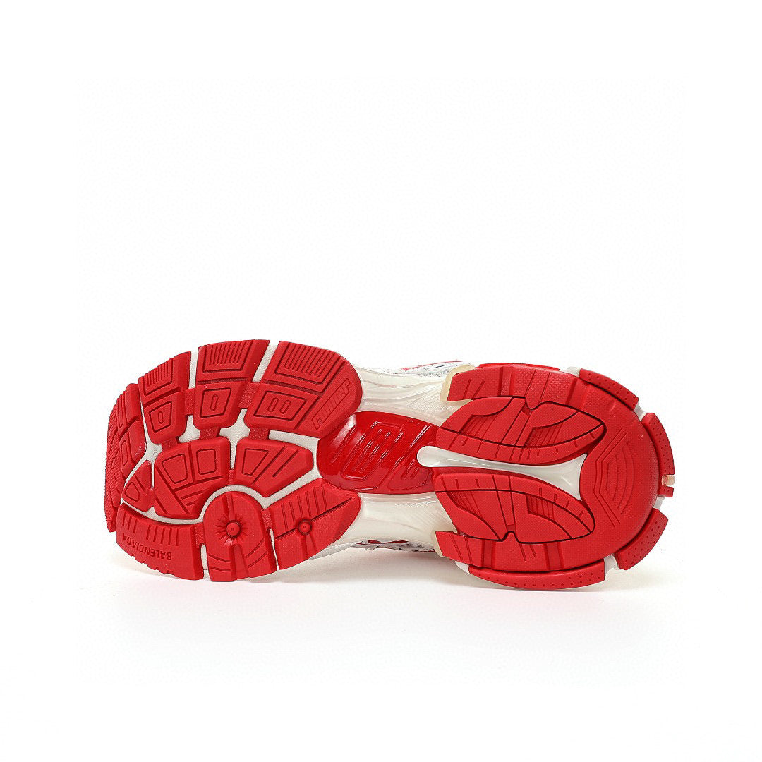 Balenciaga Runners White Red