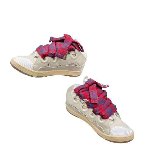 Lanvin Curb Red & Blue