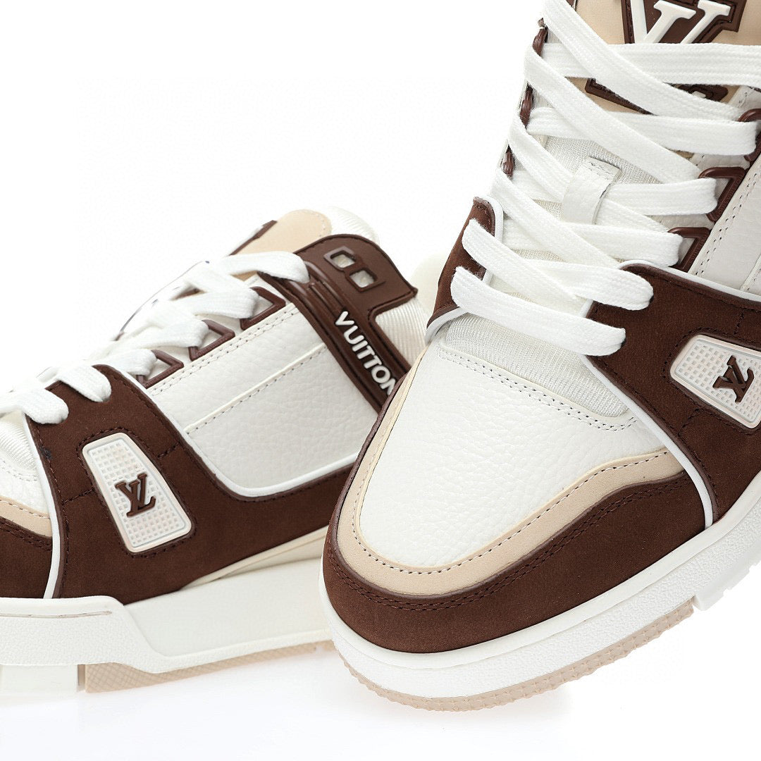 LV Trainer White Brown