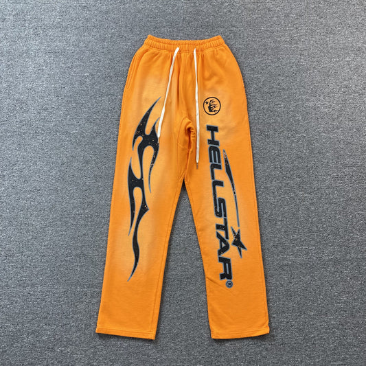 Hellstar Studios Orange Sweatpants