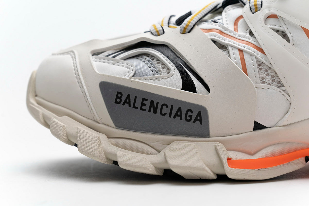 Balenciaga Track Led White Orange