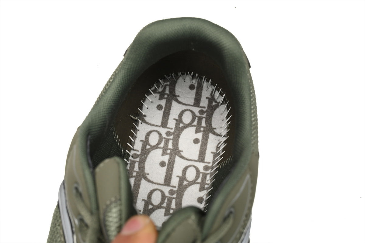 DR B30 Light Grey Sneakers Olive