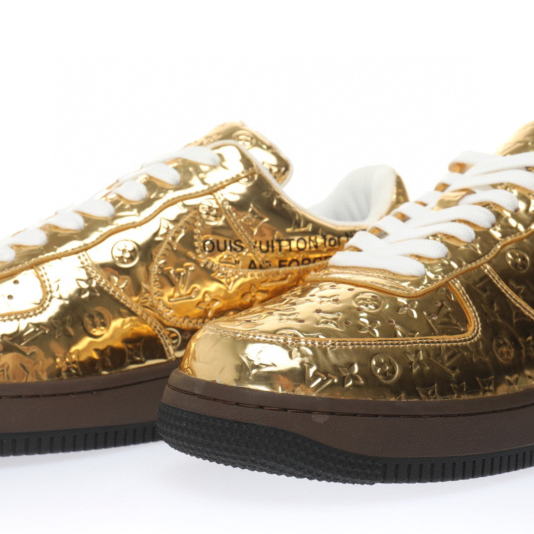Af 1 x LV Metallic Gold