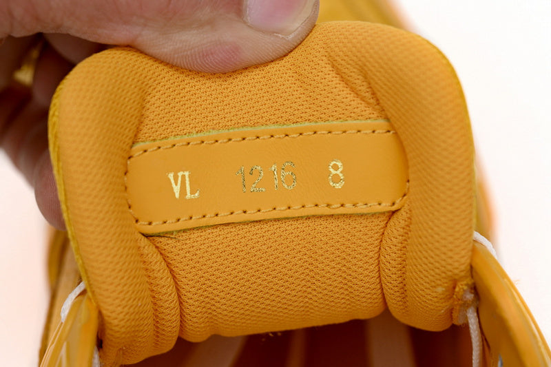 LV Trainer Yellow Embossed