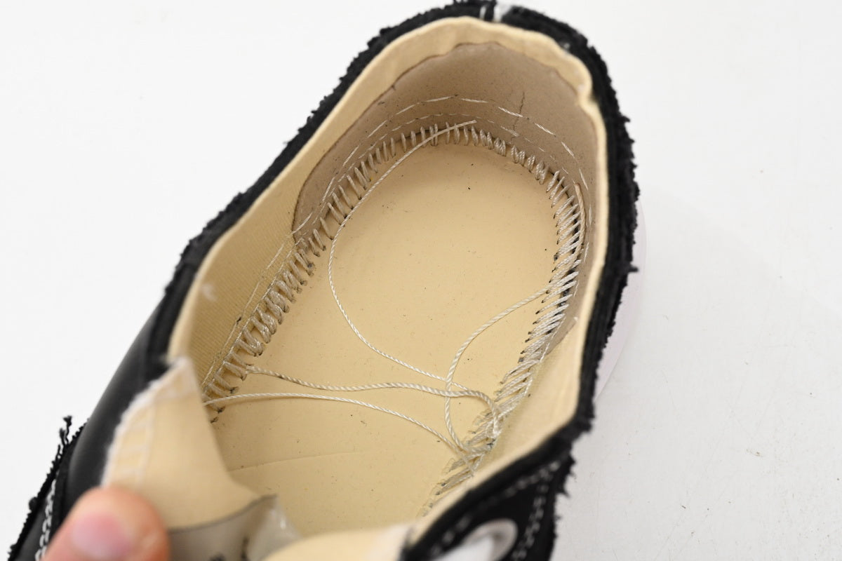 Mihara Black Stitching