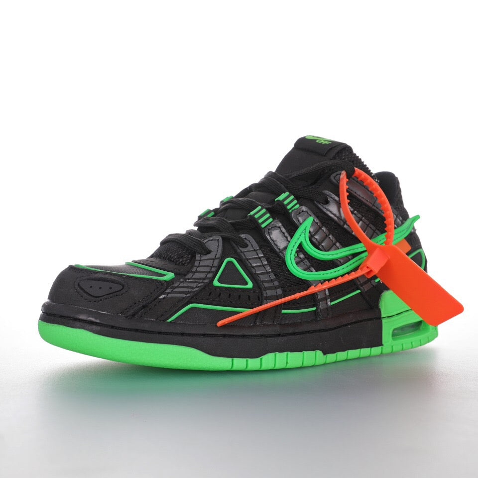 Rubber Dunk Off White Green Strikew