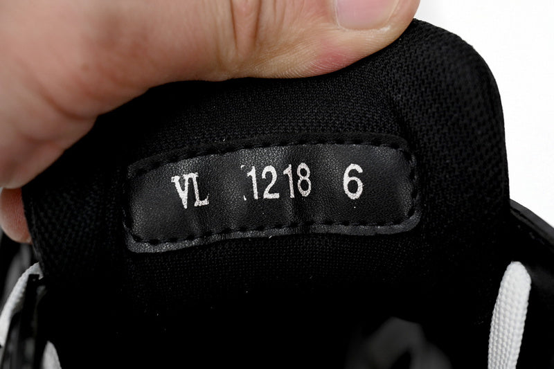 LV Trainer Black Embossed