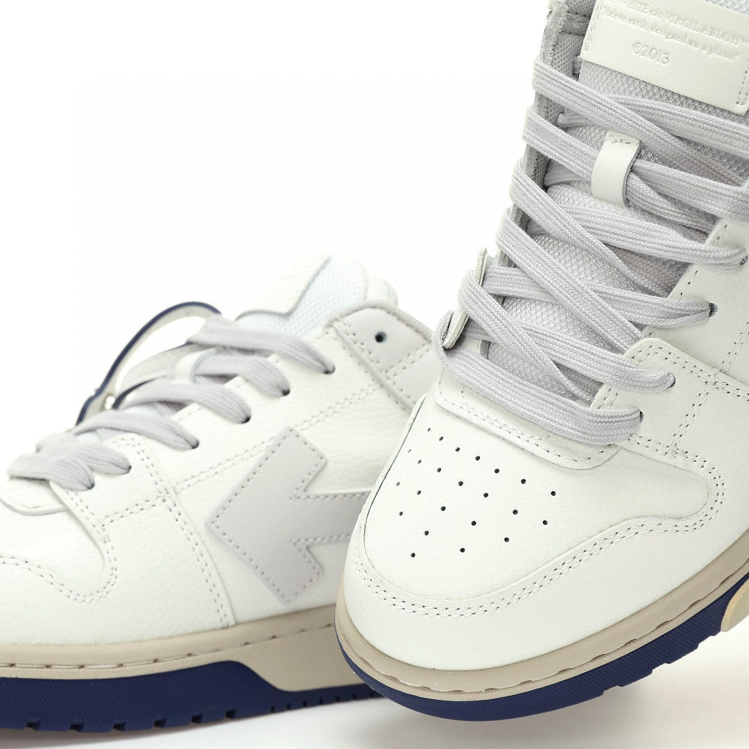 Off White Out Of Office Blue & White