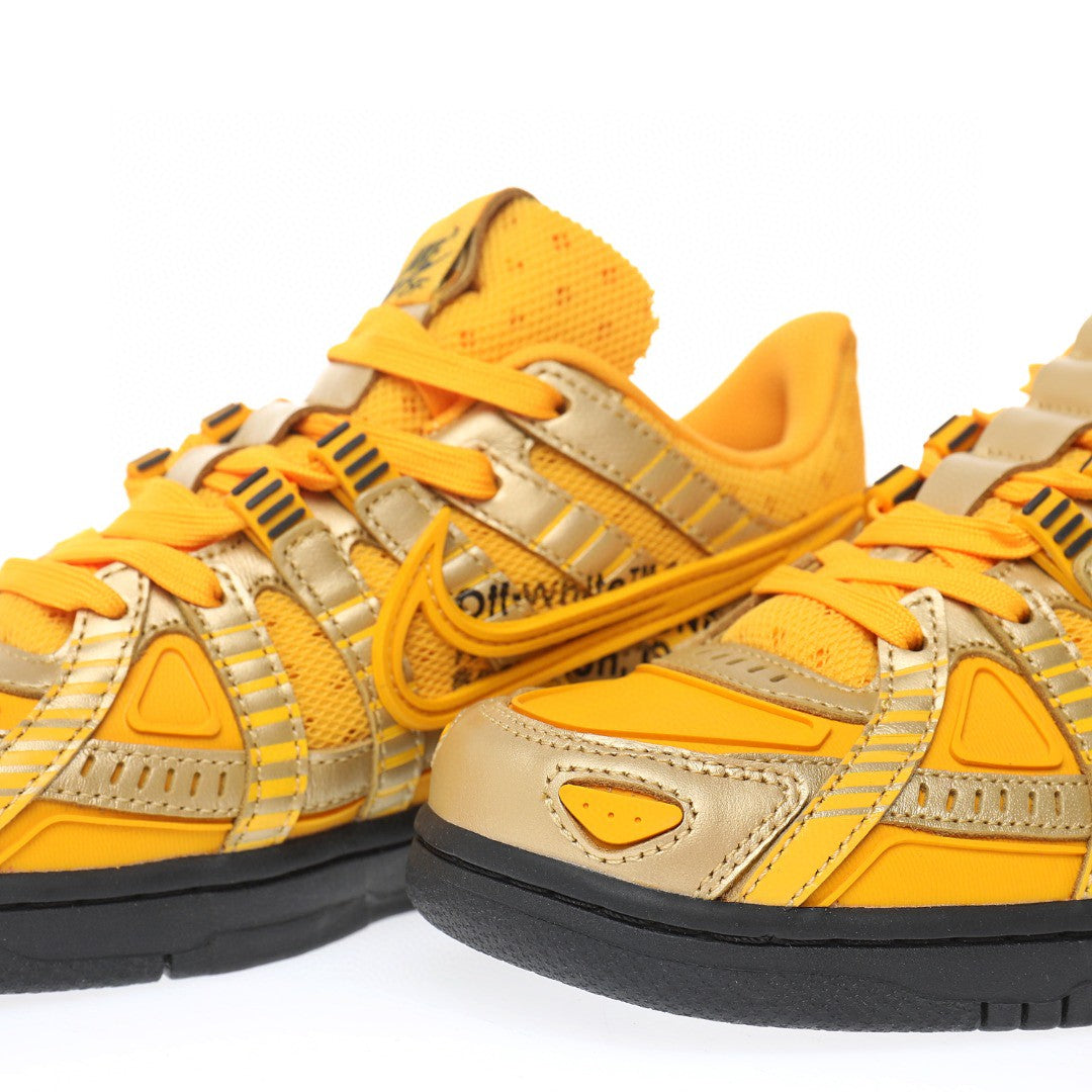 Nike Rubber Dunk Off White University Gold