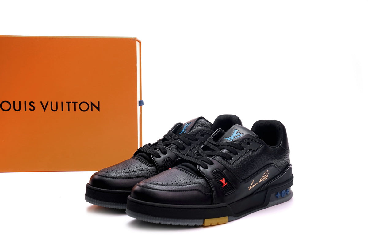 LV Black Litchi