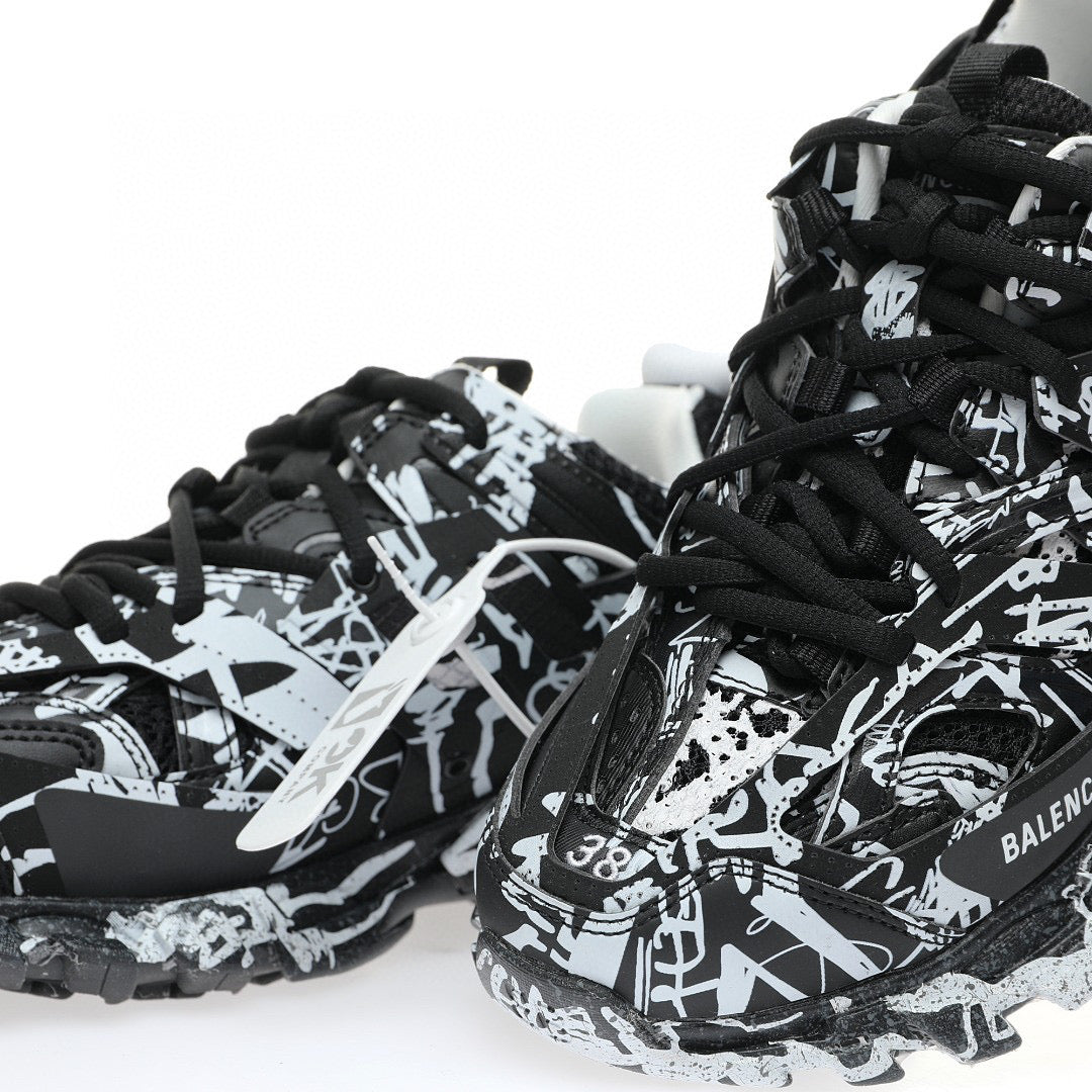 Balenciaga Track Black Doodles