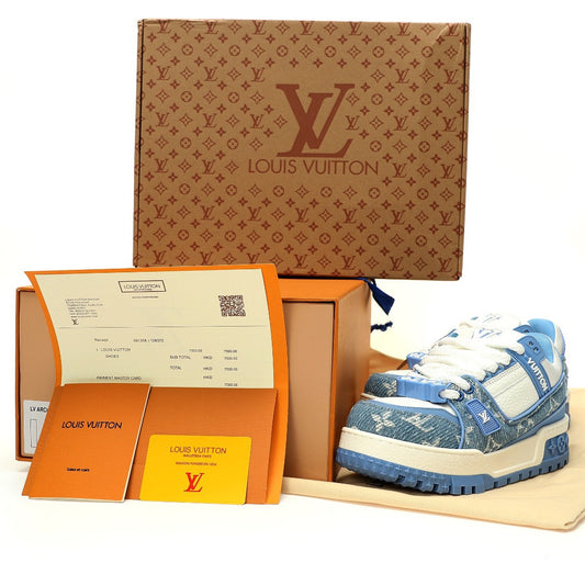 LV Trainer Chunk Denim