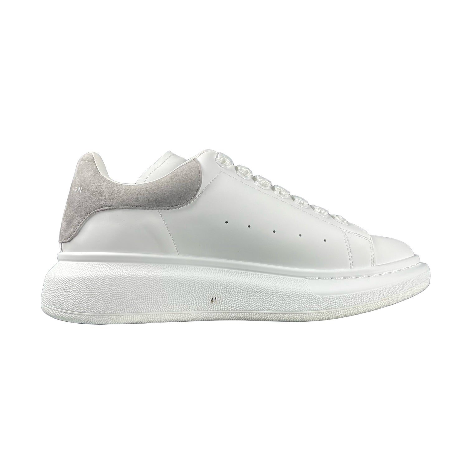 McQueen Grey Suede