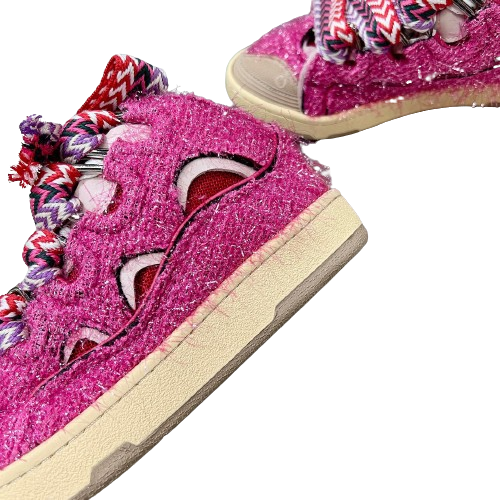 Lanvin Curb Pink Distressed