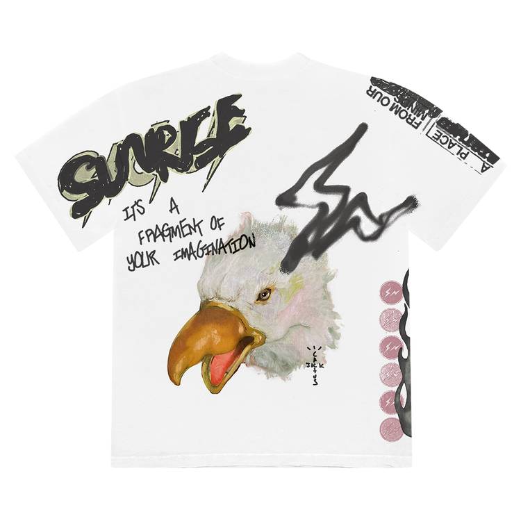 Travis Scott Cactus Jack For Fragment Sunrise Tee