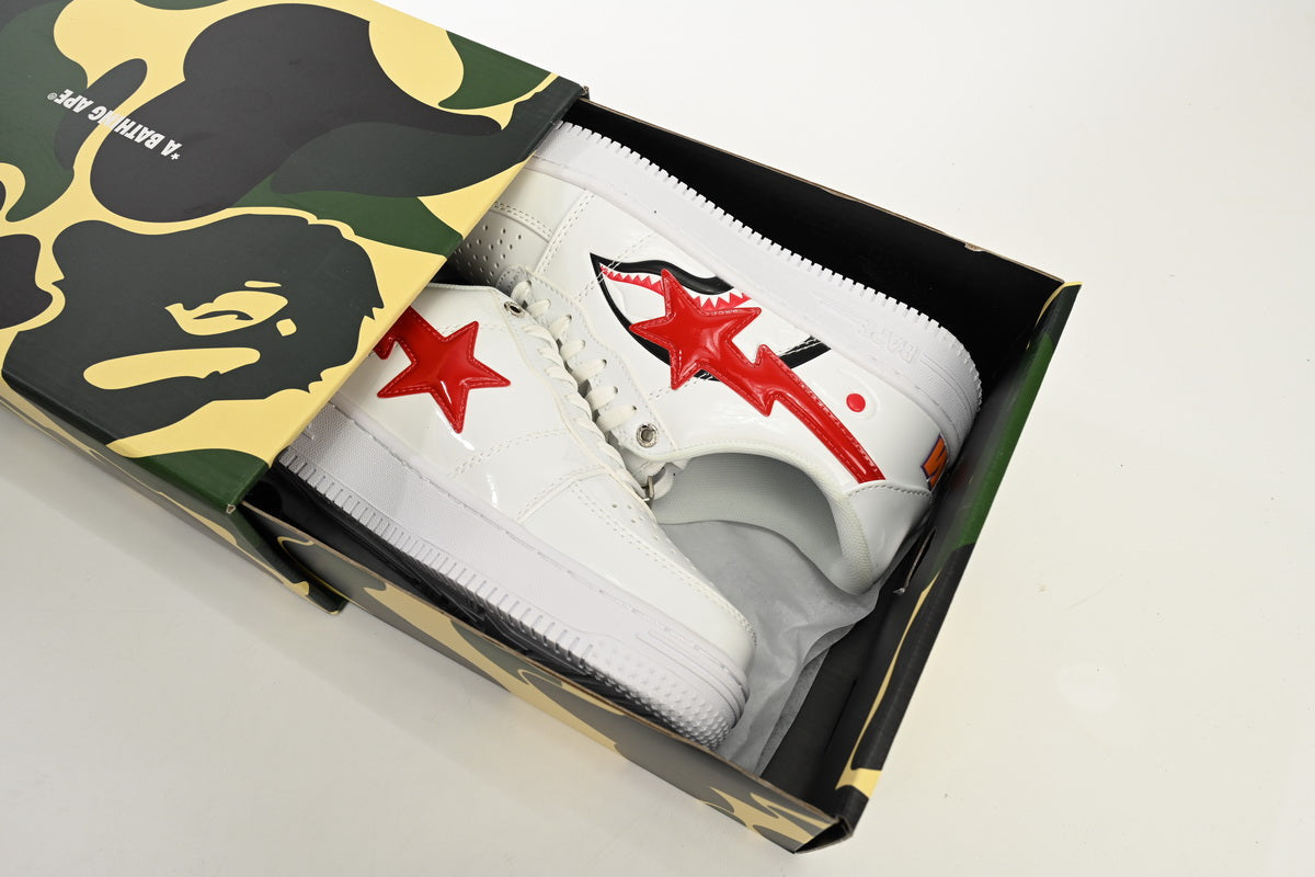 Bapesta Shark White