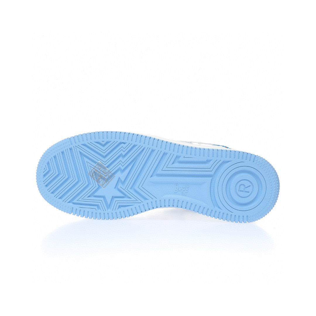Bapesta Blue Doodles