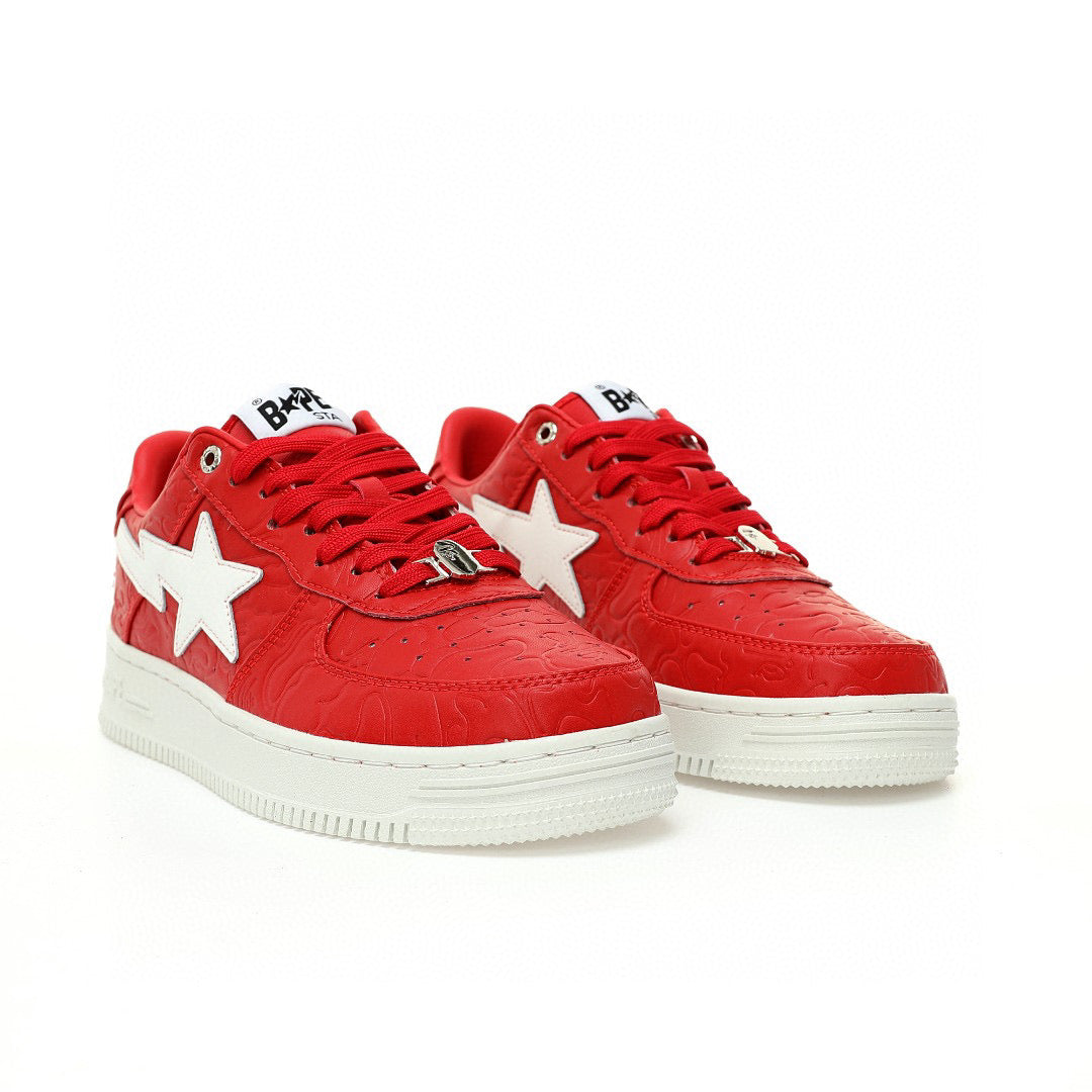 Bapesta Highsnobiety Red