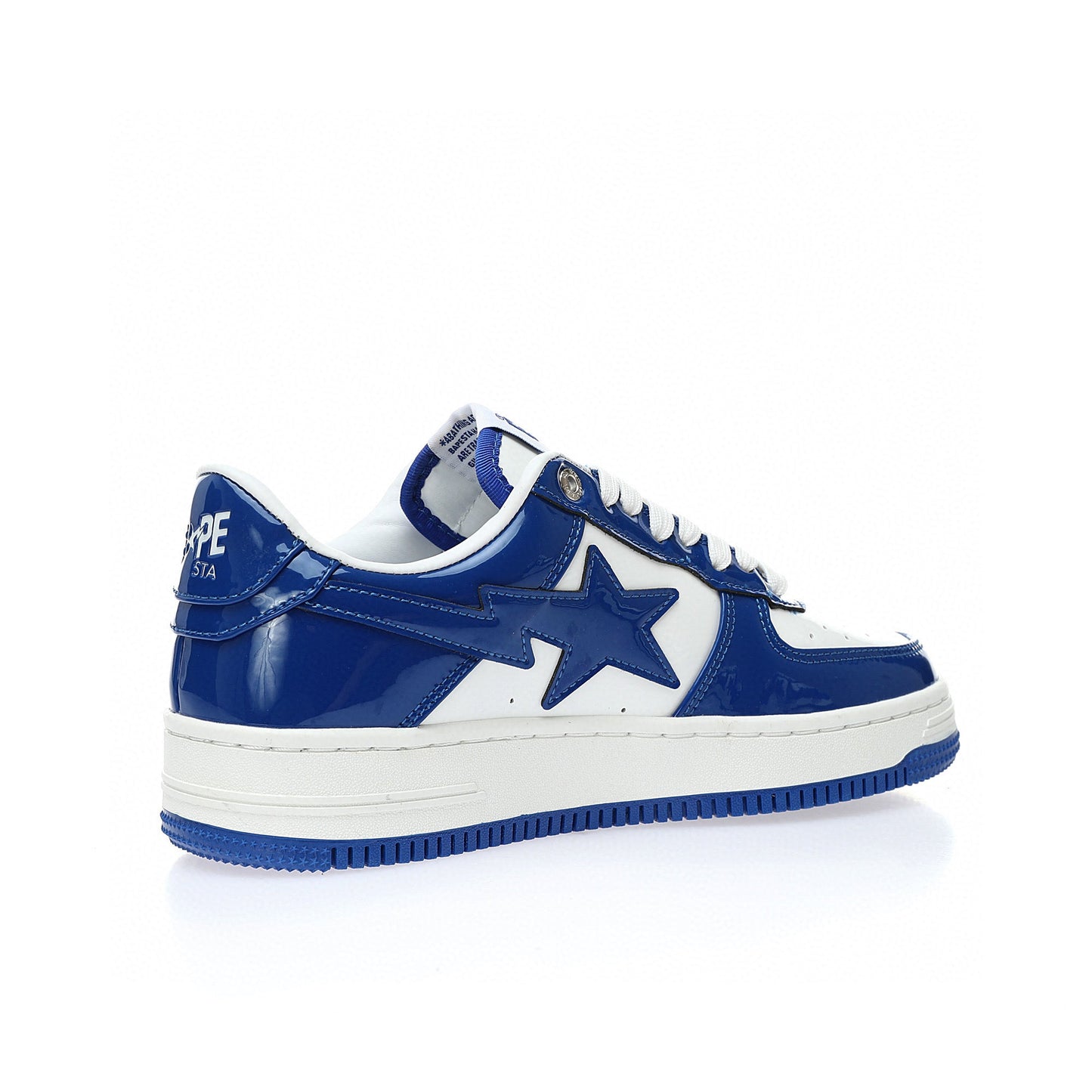 Bapesta Patent Leather Blue