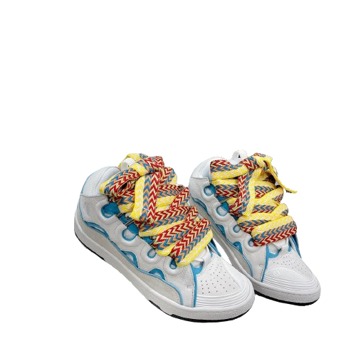 Lanvin Curb ZigZag Laces