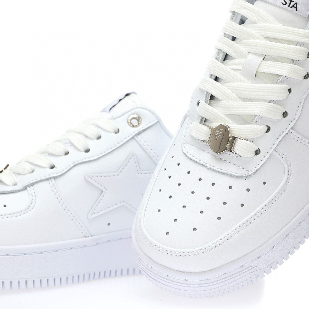 Bapesta Triple White