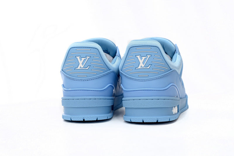 LV Trainer Blue Embossing
