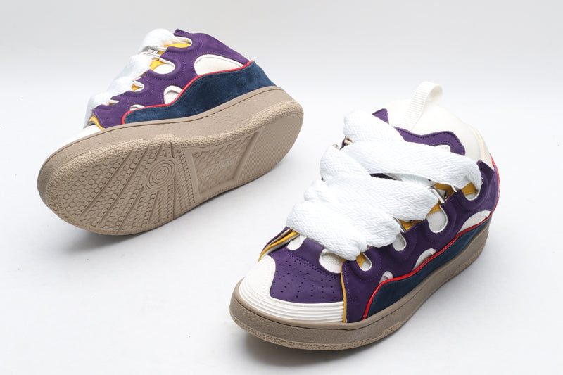Lanvin Curb White Purple
