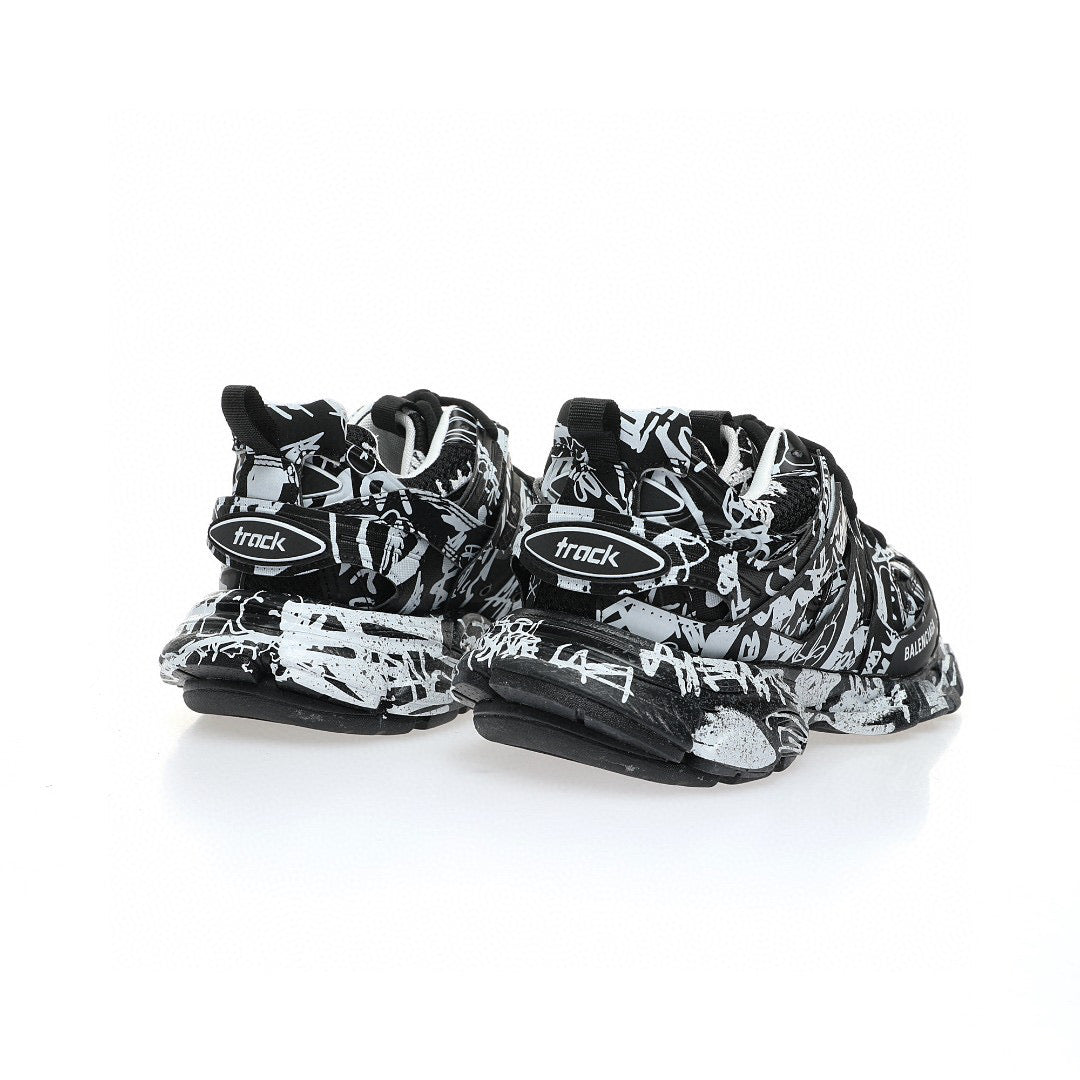 Balenciaga Track Black Doodles