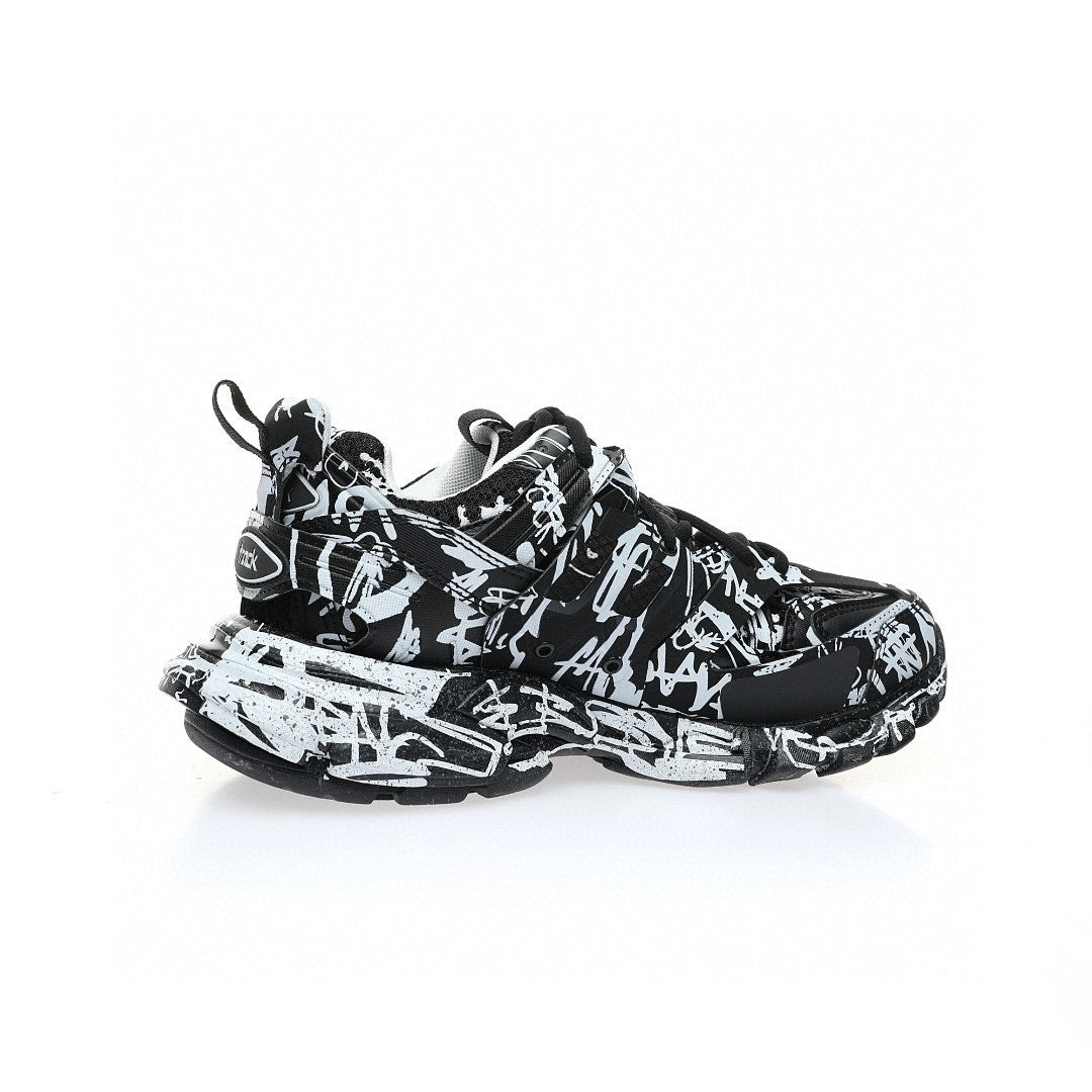 Balenciaga Track Black Doodles