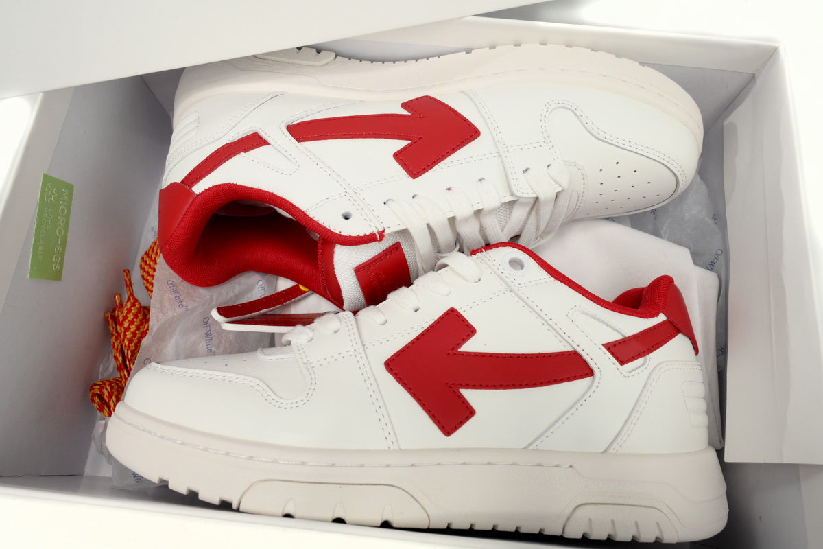 Off White Out Of Office Red Velvet
