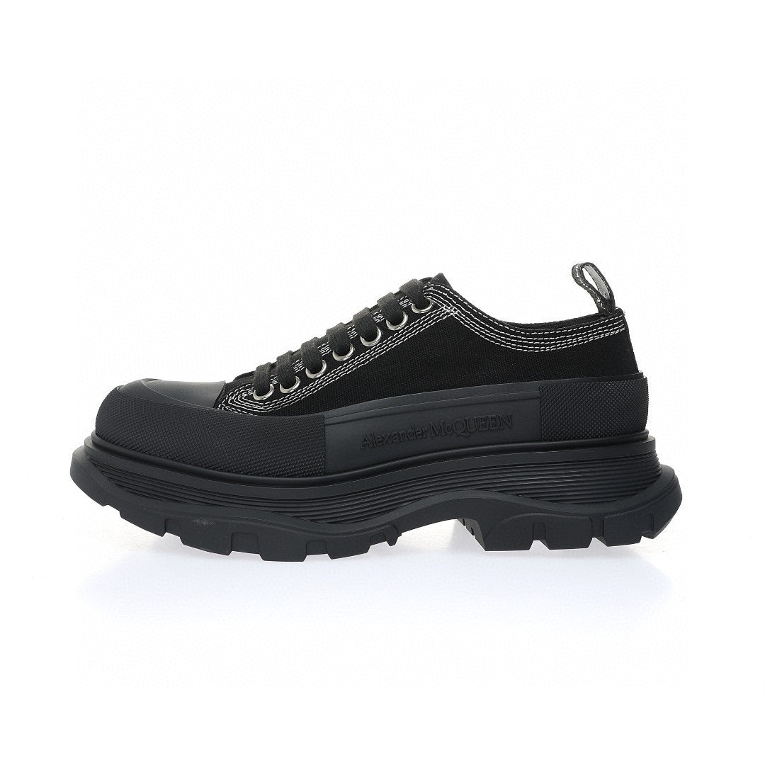 McQueen White Stitching